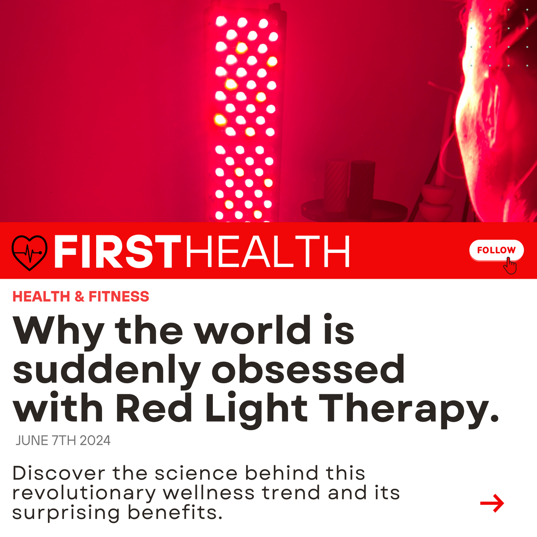 Red Light Therapy - The Superstars Choice